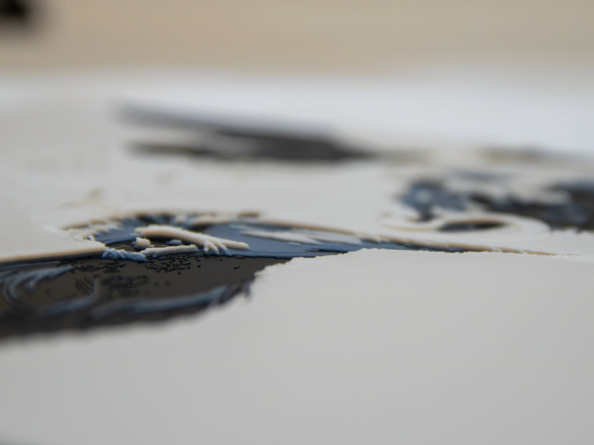 Curious Cow — Layered 3D Art