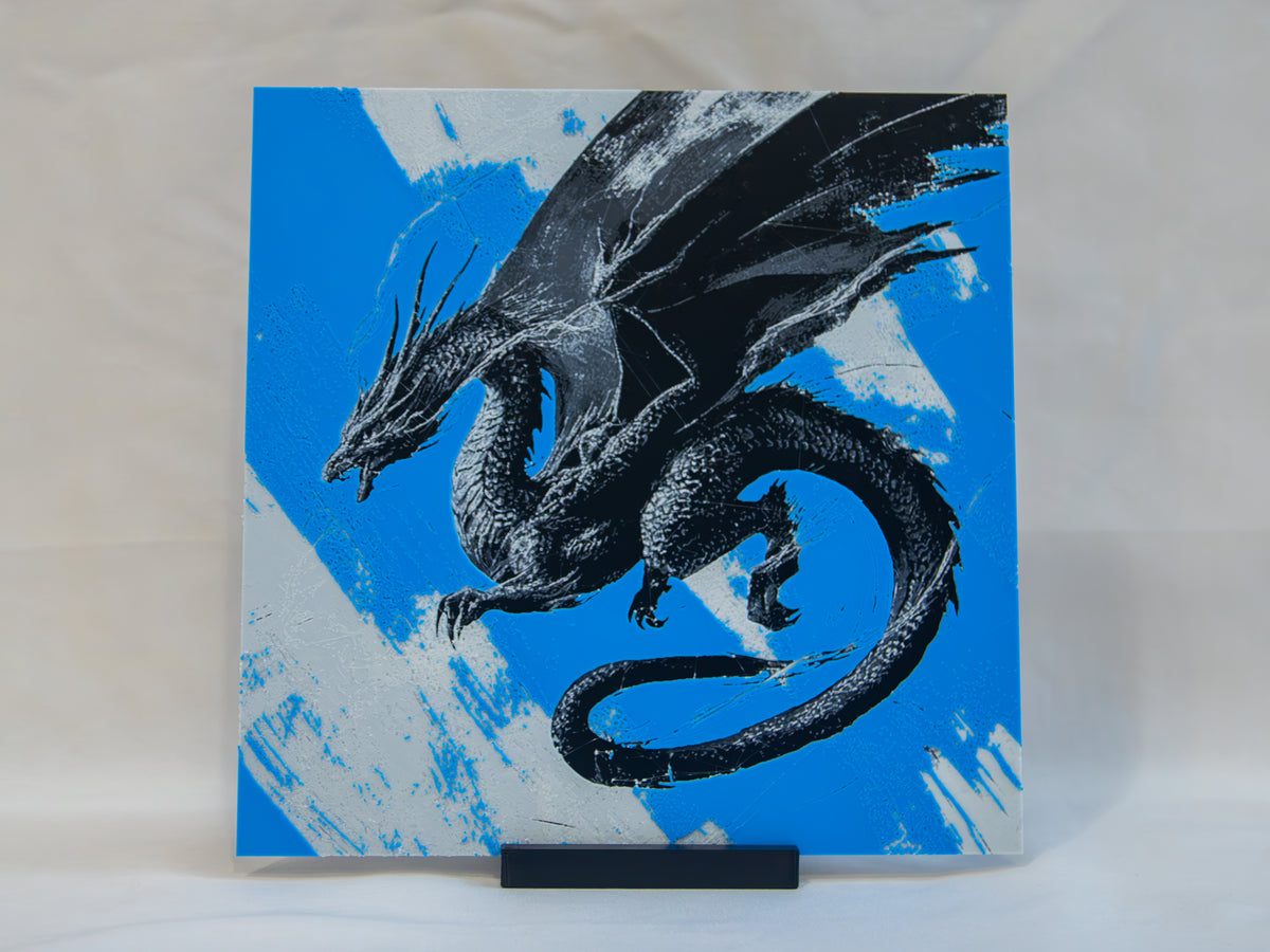 Dragon of the Sea — Layered 3D Art