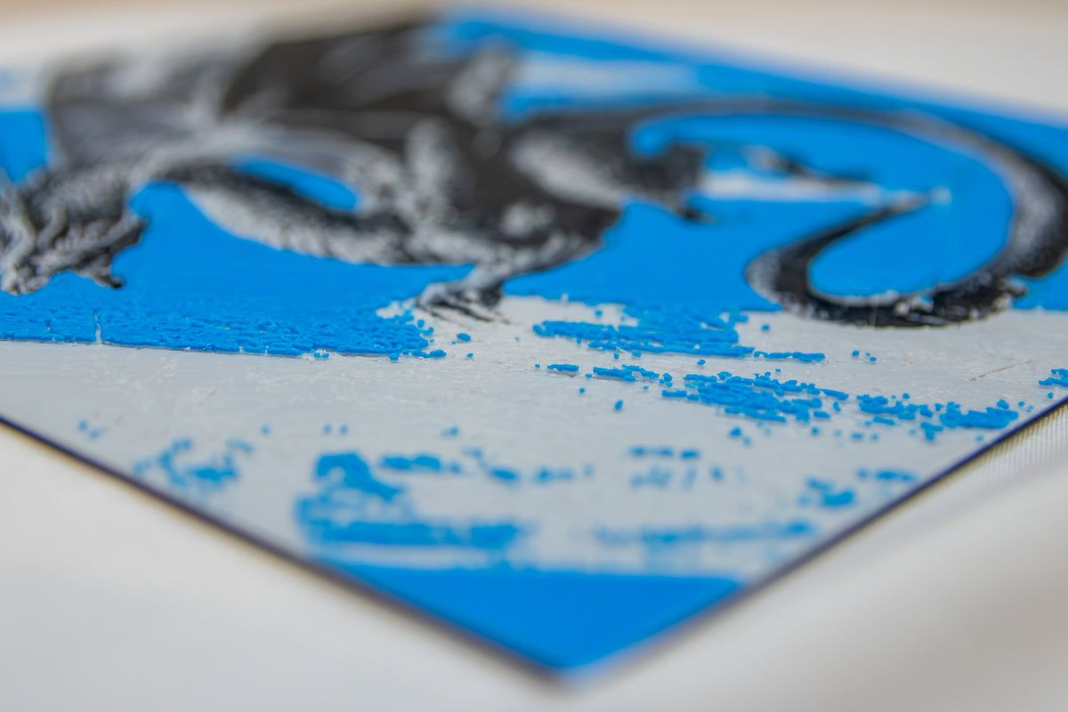 Dragon of the Sea — Layered 3D Art