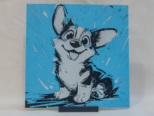 Corgi — Layered 3D Art