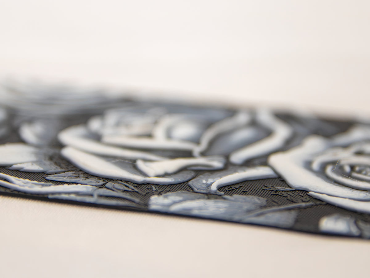 Black & White Rose Bookmark