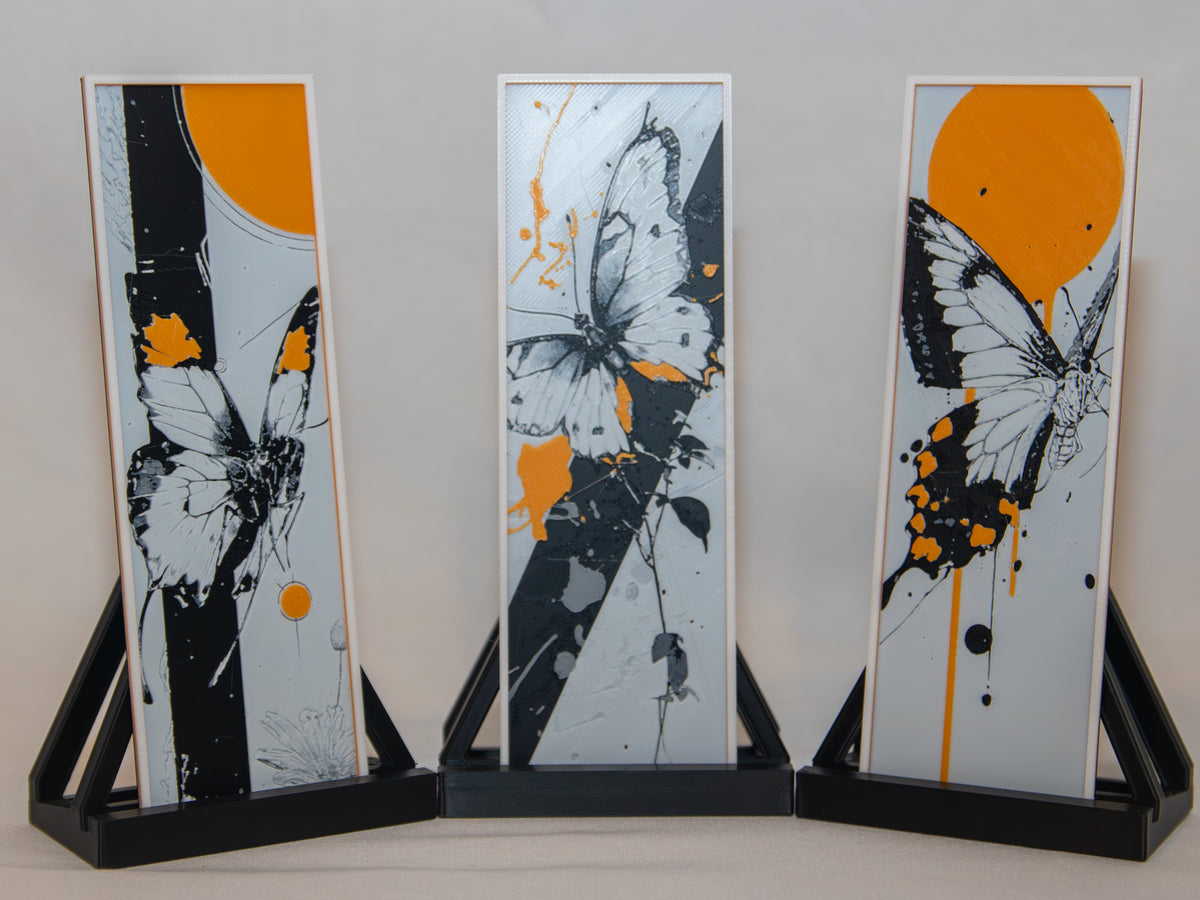 Butterfly Bookmark Set — 3-Piece Collection