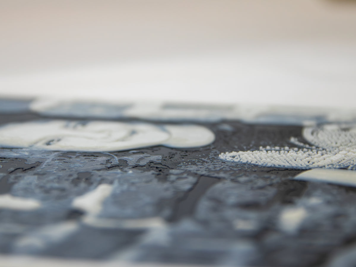 Custom Photo — Grayscale Layered Artwork