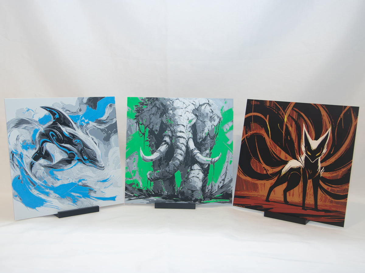 Nature's Guardians Collection — 3-Piece Layered Art Set