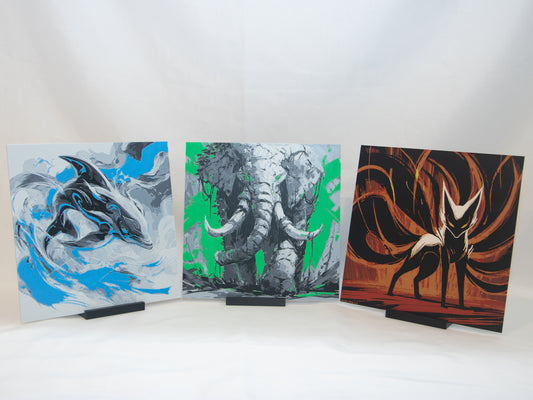 Nature's Guardians Collection — 3-Piece Layered Art Set