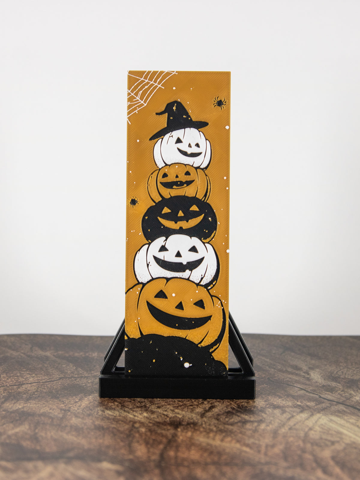 Stacked Jack-O'-Lanterns Bookmark