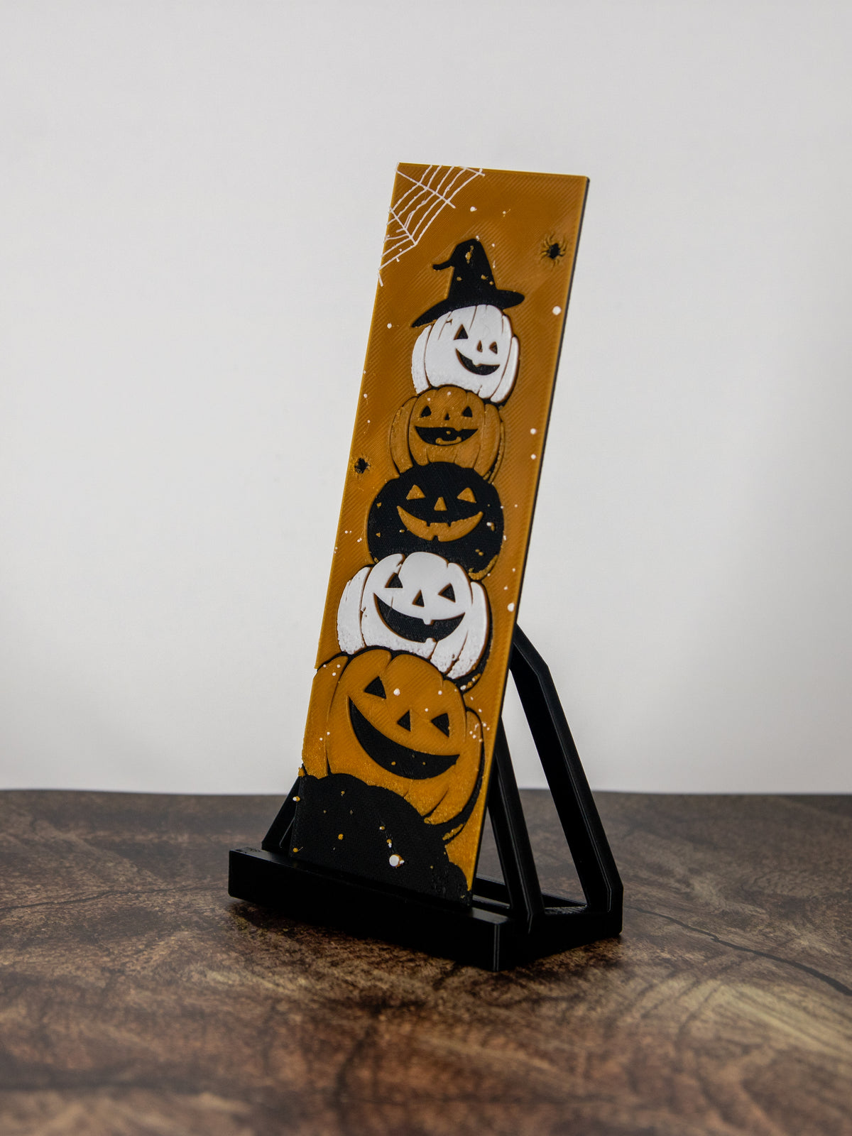 Stacked Jack-O'-Lanterns Bookmark
