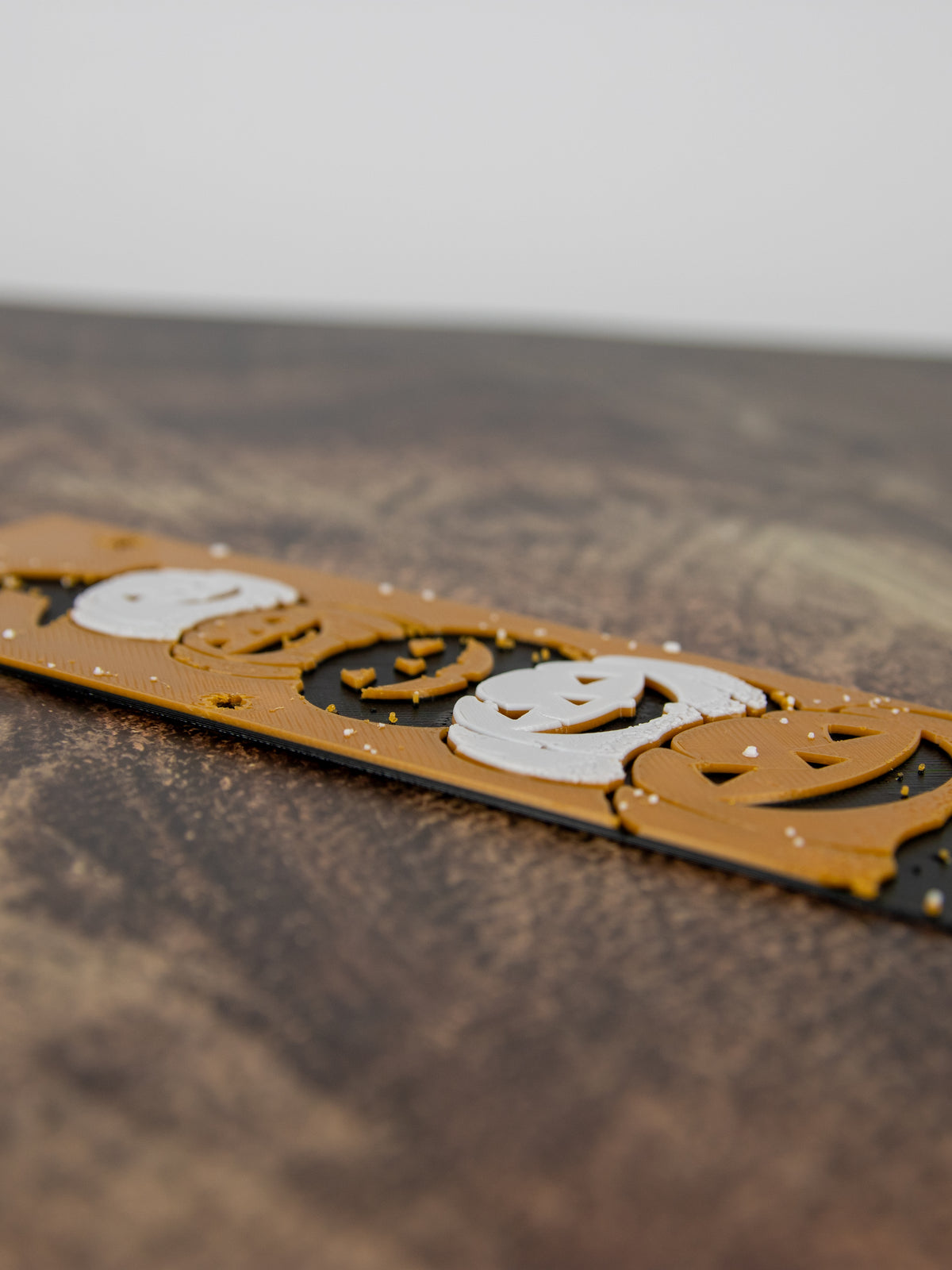 Stacked Jack-O'-Lanterns Bookmark